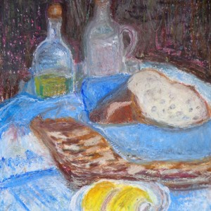 apero 16x23 oel pastell