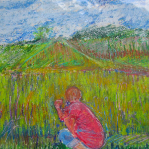 heidis land 22x30 oelpastell