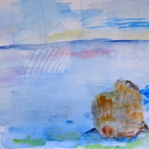 ligurien madonnina 23x30 aquarell