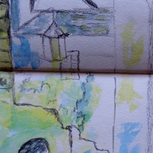 ligurien portovenere10x29 farb skizzea