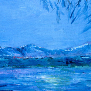 mein Zuhause 2 18x24 eitempera