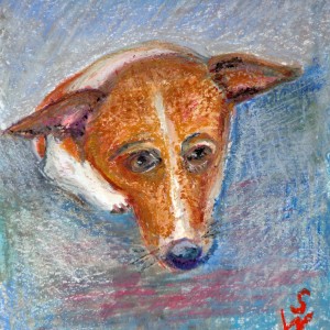 schwierige zeiten 15x15 oel pastell